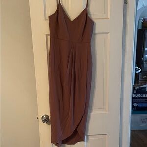 lulu’s Mauve mid rise Dress